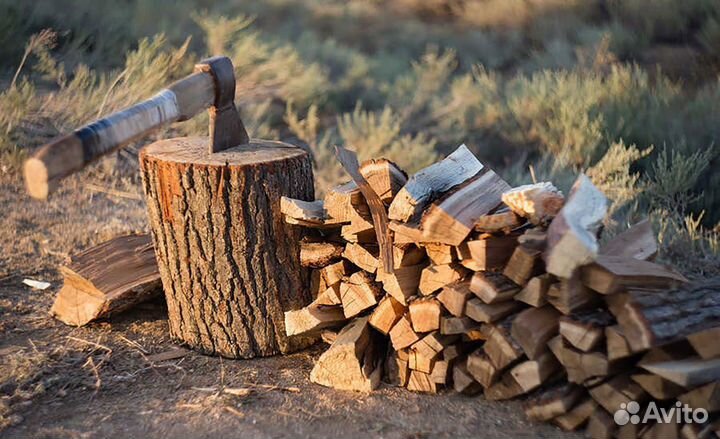 Дрова колотые