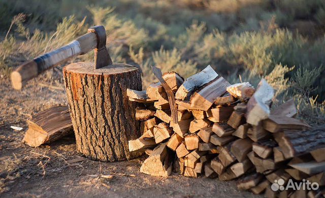 Дрова колотые