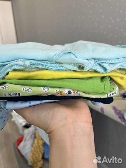 Боди для новорожденных 6шт