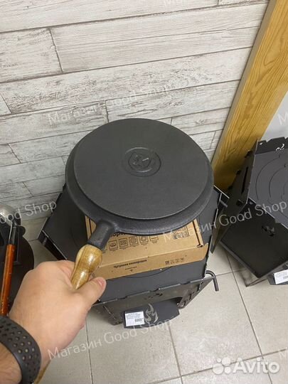 Сковорода блинная чугун