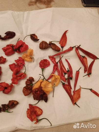 Смесь сушенных острых перцев для соуса или приправ