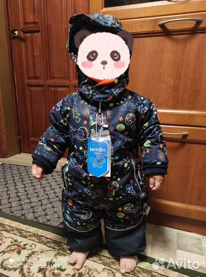 Детский зимний комбинезон