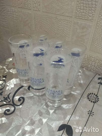Стопки белая березка