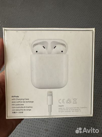 Наушники apple airpods 2