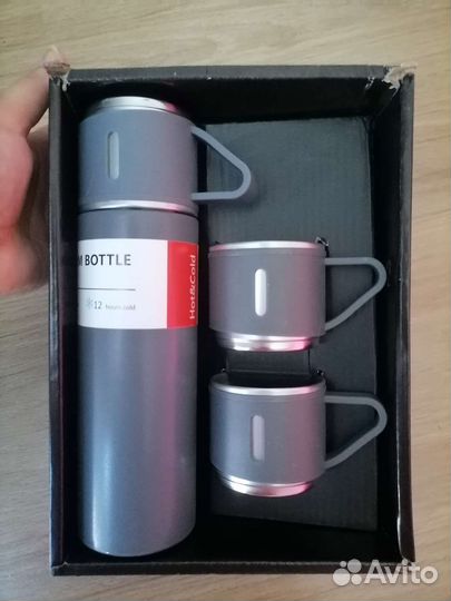 Термос набор новый 0,5 л