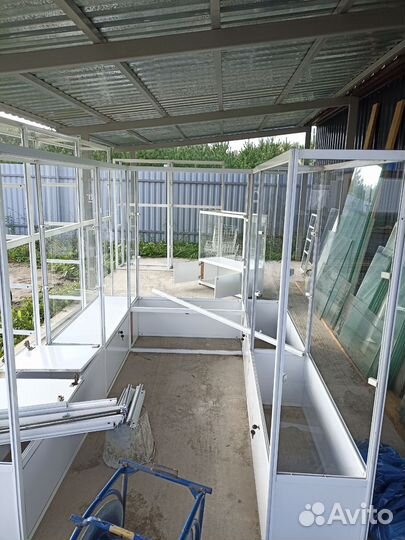 Стеклянные полки бу