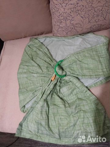 Слинг-шарф на кольцах фирмы Гусленок