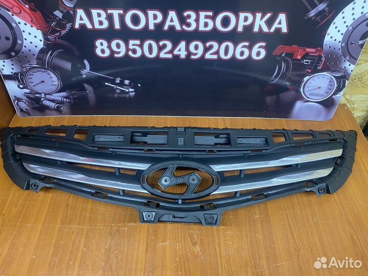Решетка радиатора Hyundai Solaris 1 14-17г