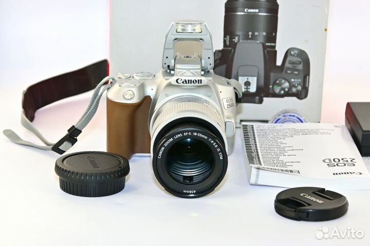 Canon EOS 250D 24.0MP зеркалка Kit Canon 18-55