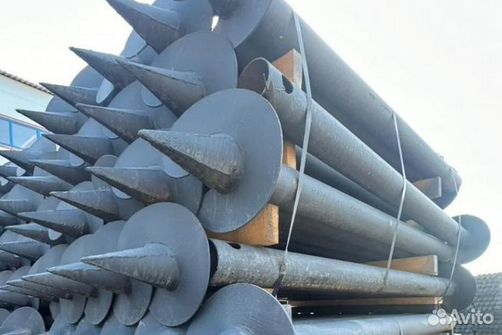 Винтовая свая 57х3х3000 мм. Код: 628/471