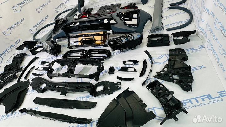 Обвес BMW G05 в F95 LCI оптика бюджет