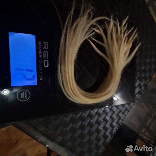 Волосы для наращивания блонд