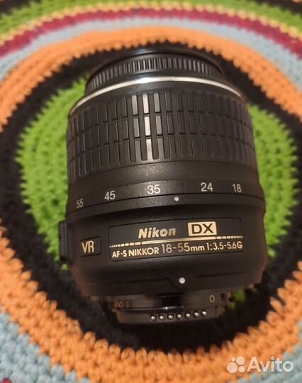 Объектив Nikkor 18-55 mm f/3.5-5.6G VR