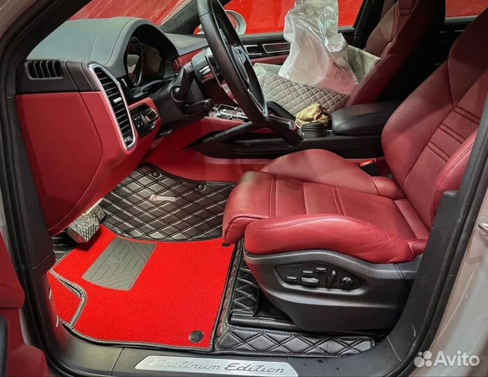 Ковры салона Porsche Cayenne Coupe 2023