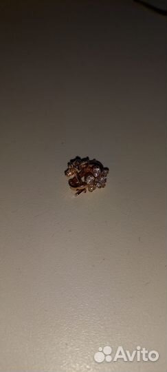Золотые серьги детские