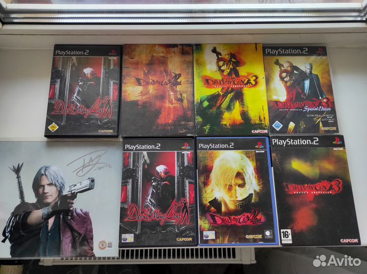 Игры Devil May Cry для PS2 (PAL) Лицензия