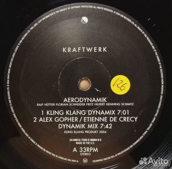 Kraftwerk Синглы 12' Винил Пластинки Singles 5 шт