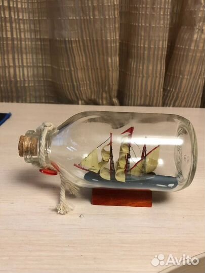 Корабль в бутылке 