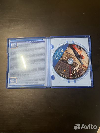 Spider man ps4 диск