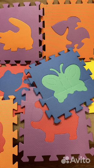 Развивающий коврик пазл