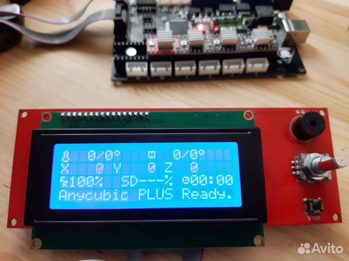 Дисплей lcd2004 reprapdiscount smart controller