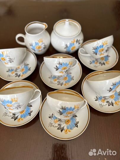 Чайный сервиз СССР дулево