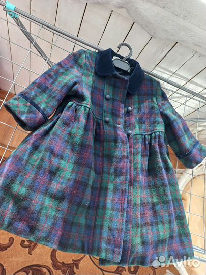 Пальто для девочки 92