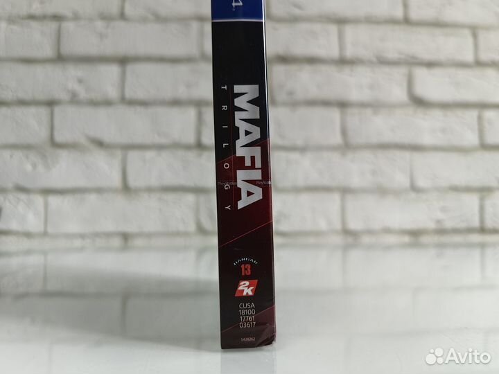 Mafia Trilogy PS4 новый диск