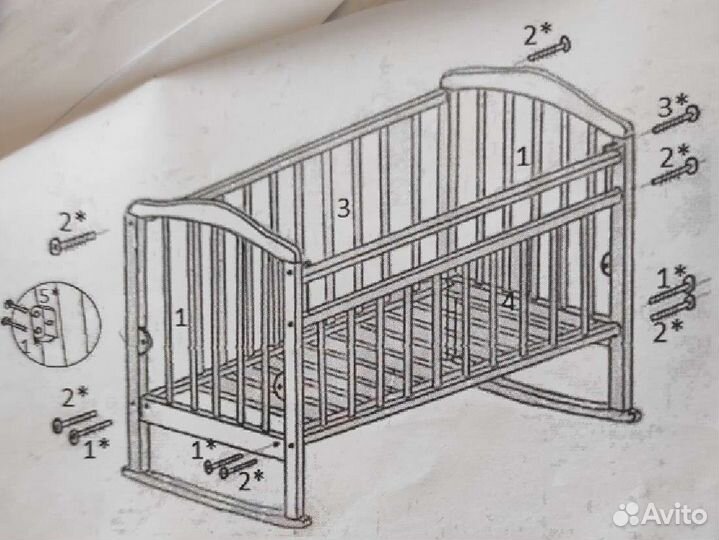 Детская кроватка Алита