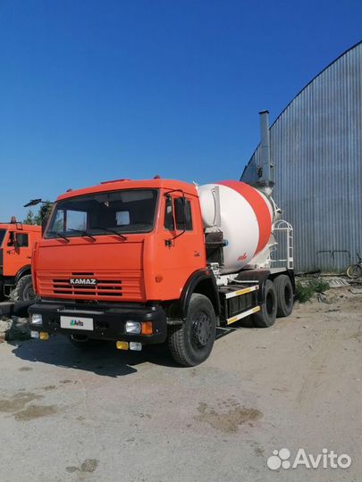 Автобетоносмеситель КАМАЗ 58147C, 2008