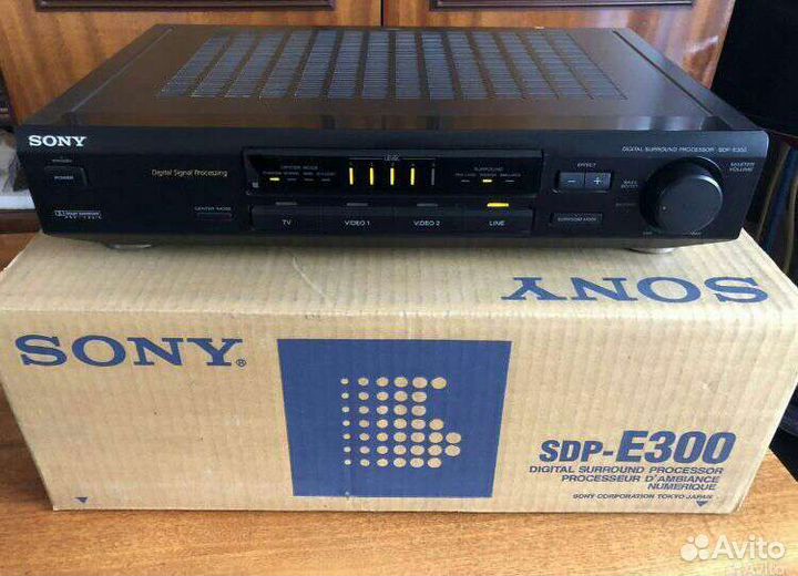 Цифровой процессор звука sony sdp-E300