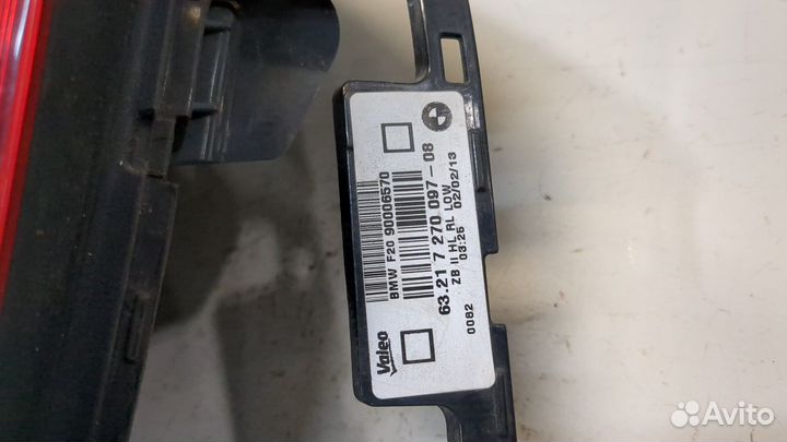 Фонарь (задний) BMW 1 F20, F21, 2013