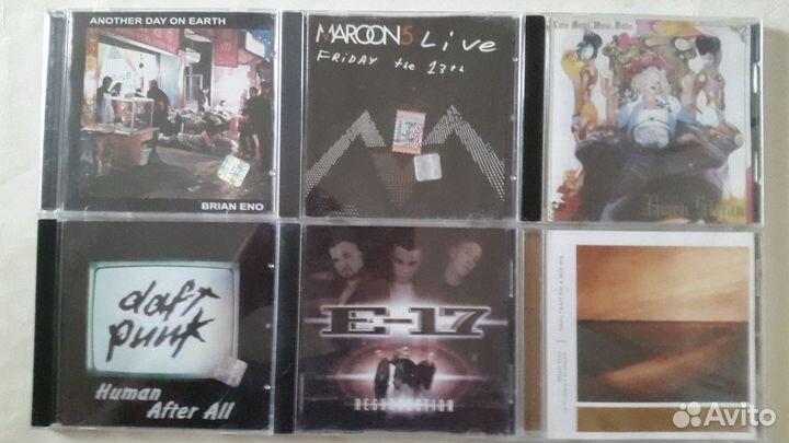 Cd компакт диски музыка 160 шт