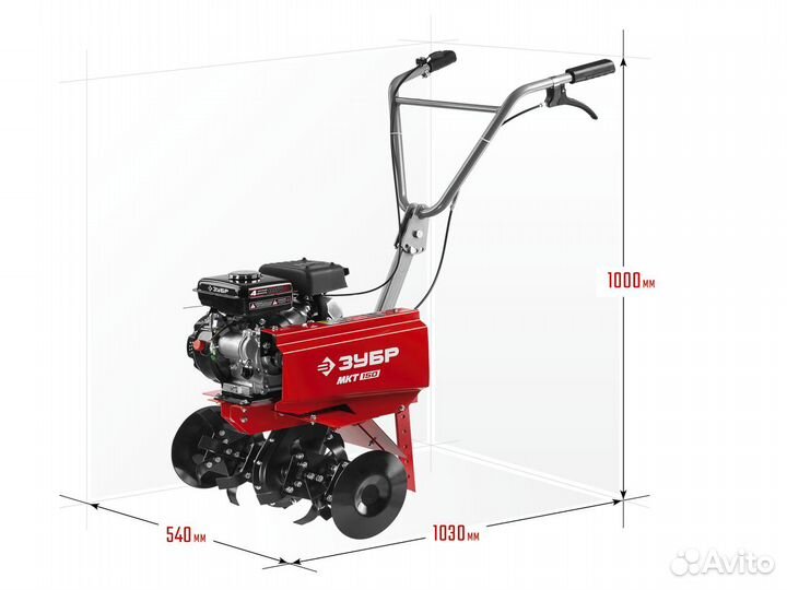 Культиватор бензиновый зубр мкт-150