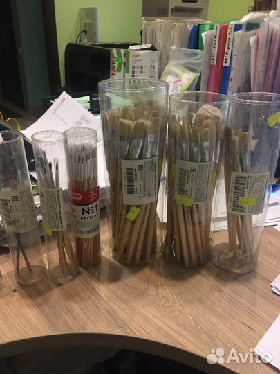 Кисть пони белка щетина №1, 2, 3, 4 10 12 6 0 4 7