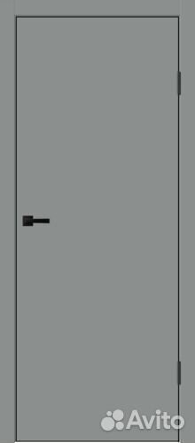 Двери межкомнатные Galant PG (кромка ABS черная)