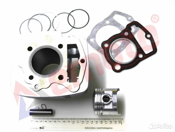 Цилиндро-поршневая группа 4Т 157FMI (CB125) 125см3