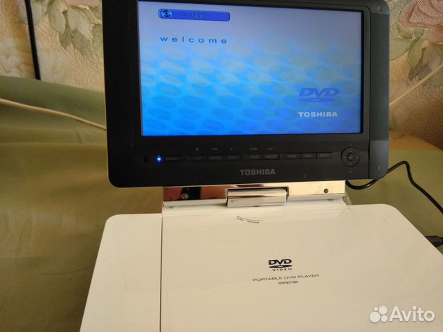 Портативный dvd плеер Toshiba + Tv-тюнер