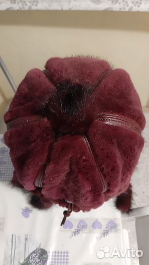 Ушанка норковая женская