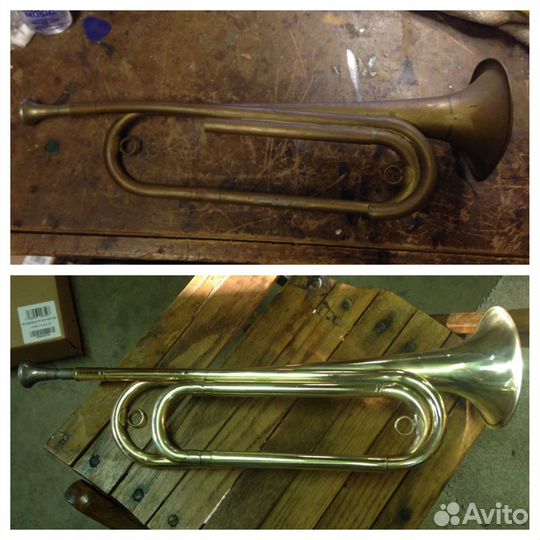 Восстановление реставрация починка медных духовых