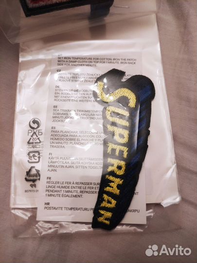 Набор нашивок/наклеек для одежды