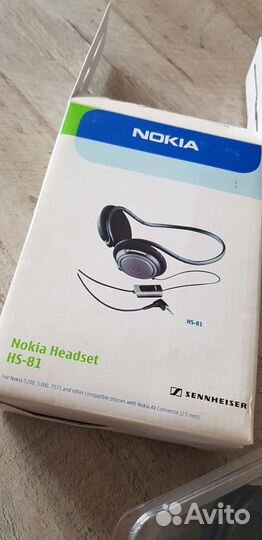 Наушники с микрофоном Nokia