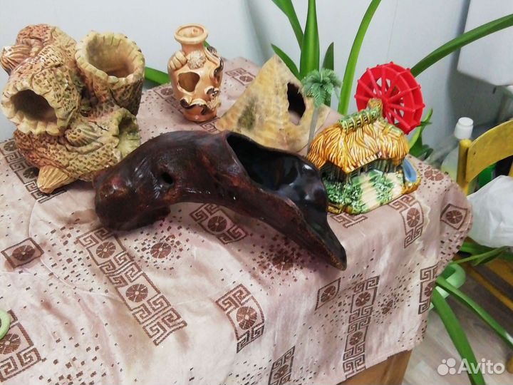 Гроты, аквариум, грунт, и мн. др