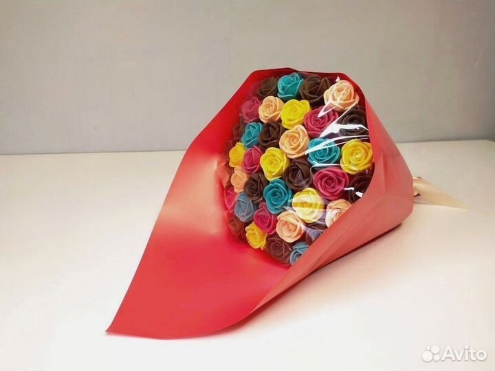 Шоколадные Розы - 37 шт в Букете