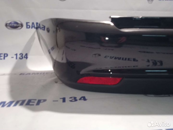 Бампер задний Лада приора 2 седан Черная пантера