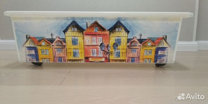 Ящик пластиковый для игрушек