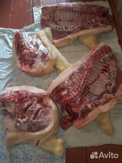 Мясо свинины домашнее