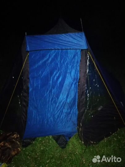 Палатка туристическая 4 местная с тамбуром
