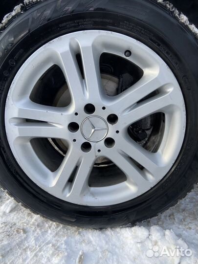Диски с шипованный резиной R17 Mercedes-Benz