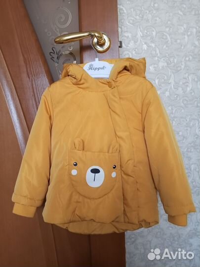 Курточка на весну для девочки 80